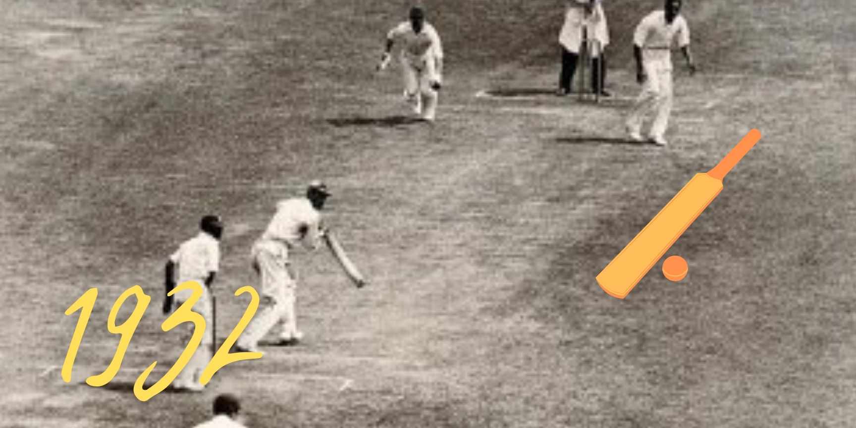 1932 cricket game